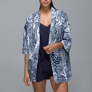 Lululemon Casbah Kimono Wanderlust, size: S